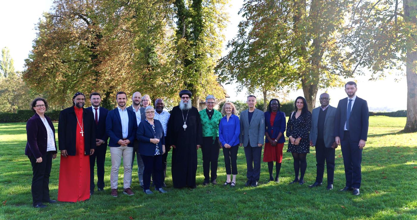 Members of the Faith and Order steering group for Nicaea 2025 World Conference gathered in Bossey.