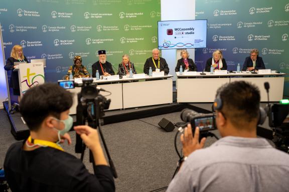 press conference WCC assembly