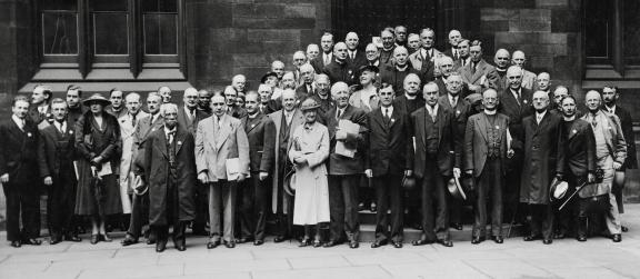 Group of American delegates at the World Conference on Faith and Order, Edinburgh, 1937 (where Bishop Heard can be seen too)