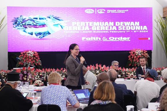 Dr Maria Munkholt Christensen, WCC Faith and Order commissioner, Evangelical Lutheran Church in Denmark, Indonesia, 2 February 2024