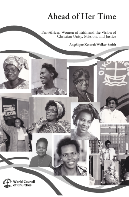 Collage of black and white pan-African women in the ecumenical movement
